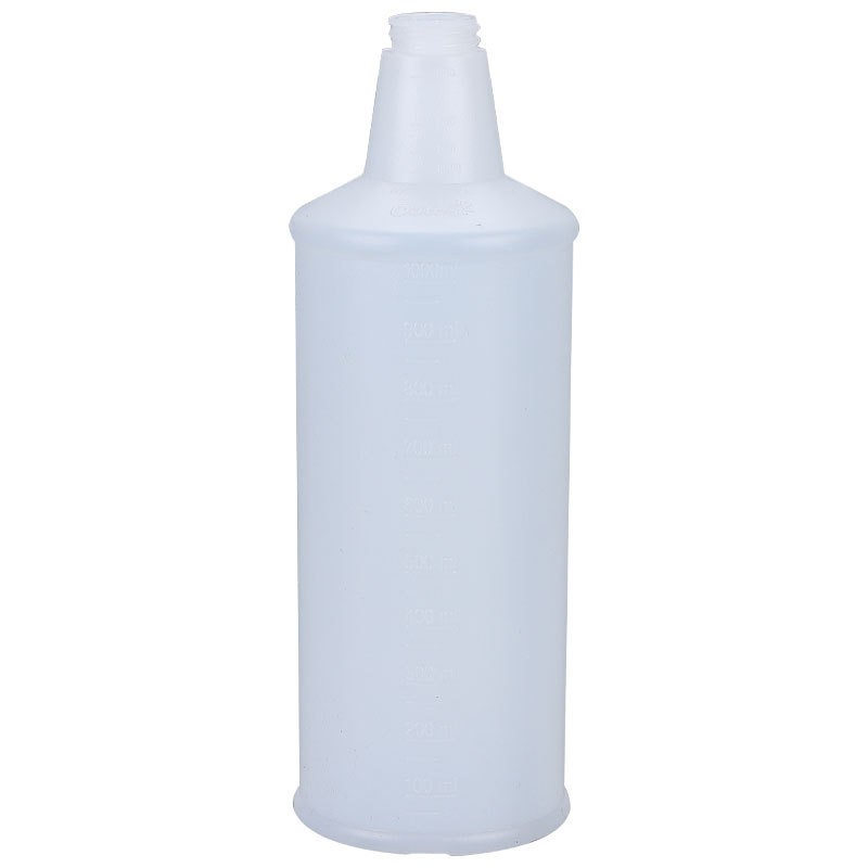 Water bottle with scale