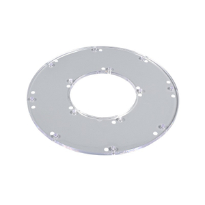 PC transparent fan fixing plate