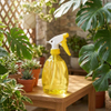 500ml Yellow Trigger Spray Bottle Ergonomic for Garden Plants Hair Styling Essential Oils Cleaning Multiuse OEM