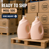 Thickened Plastic Barrel Dispensing Bottle, Tight Screw Cap Design for Household Clothing Care Solution Packaging Use