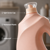 Thickened Plastic Barrel Dispensing Bottle, Tight Screw Cap Design for Household Clothing Care Solution Packaging Use
