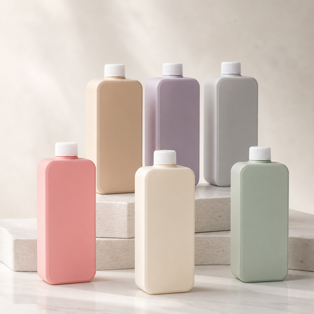 Wholesale Leakproof HDPE 500ml Empty Customizable Travel Spray Bottle for Shampoo and Shower Gel