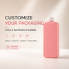 Wholesale Leakproof HDPE 500ml Empty Customizable Travel Spray Bottle for Shampoo and Shower Gel
