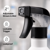 Chemical Resistant HDPE Trigger Spray Bottle Empty Adjustable Nozzle for Cleaner
