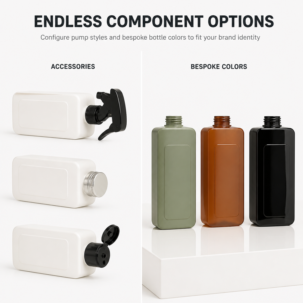OEM/ODM Portable Toiletry Packaging for Cosmetic & Haircare Startups