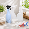 Bulk 500ml White HDPE Trigger Spray Bottle Leakproof Eco-Friendly Detergent Liquid Soap Ergonomic Custom OEM
