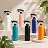 800ml PET Preform for Cosmetic Facial Cleanser Spray Bottle with Silk Screen Printing Customizable Blow Molding