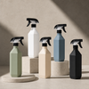 Chemical Resistant HDPE Trigger Spray Bottle Empty Adjustable Nozzle for Cleaner