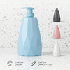 Large 1000ml HDPE Lotion Pump Bottle for Shampoo Conditioner Shower Gel Cosmetic Packaging OEM