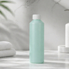 Empty 100ml HDPE Round Screw Cap Bottle Shampoo Shower Gel Lotion Sub Packaging Custom Color Cosmetic OEM