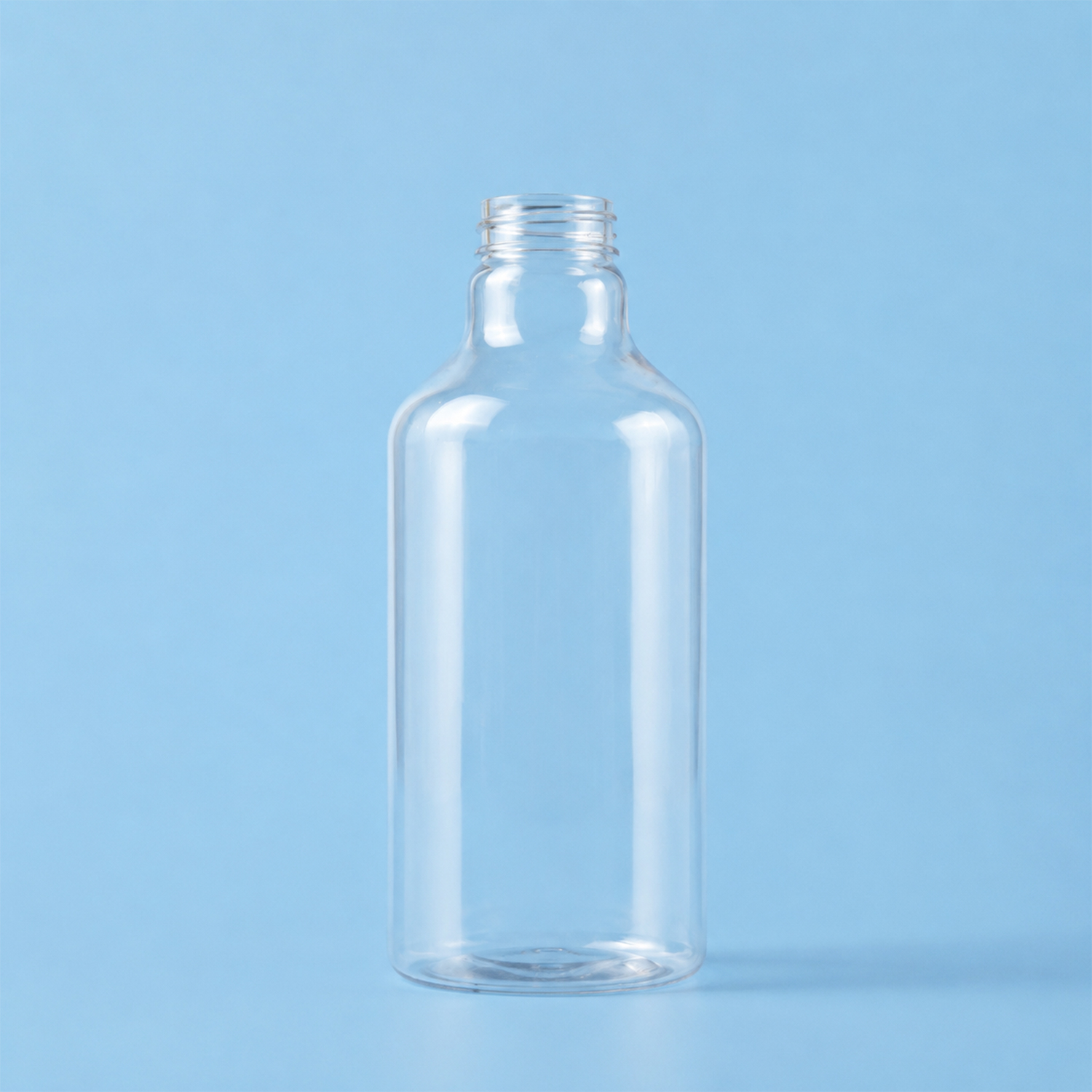 Transparent 500ml PET Empty Bottle Clear Shampoo Conditioner Shower Gel Emulsion Cosmetic Packaging OEM