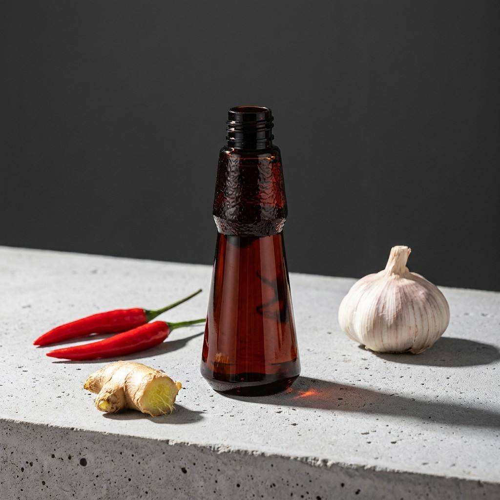 Small 150ml Amber PET Sesame Oil Bottle Food Grade Empty Plastic Cooking Oil Condiment Packaging Wholesale OEM