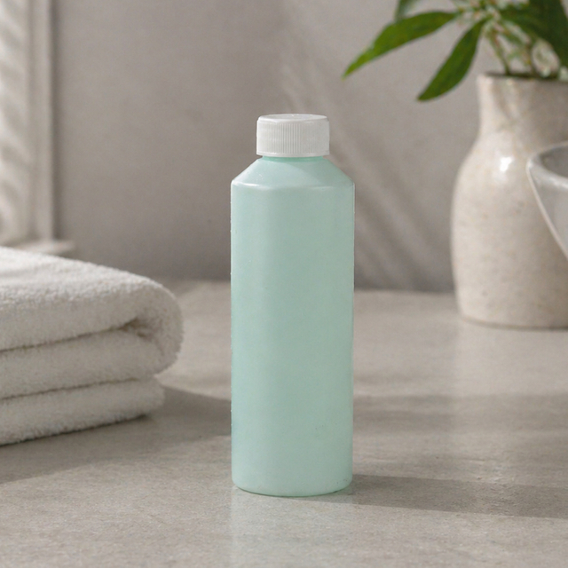 Empty 100ml HDPE Round Screw Cap Bottle Shampoo Shower Gel Lotion Sub Packaging Custom Color Cosmetic OEM