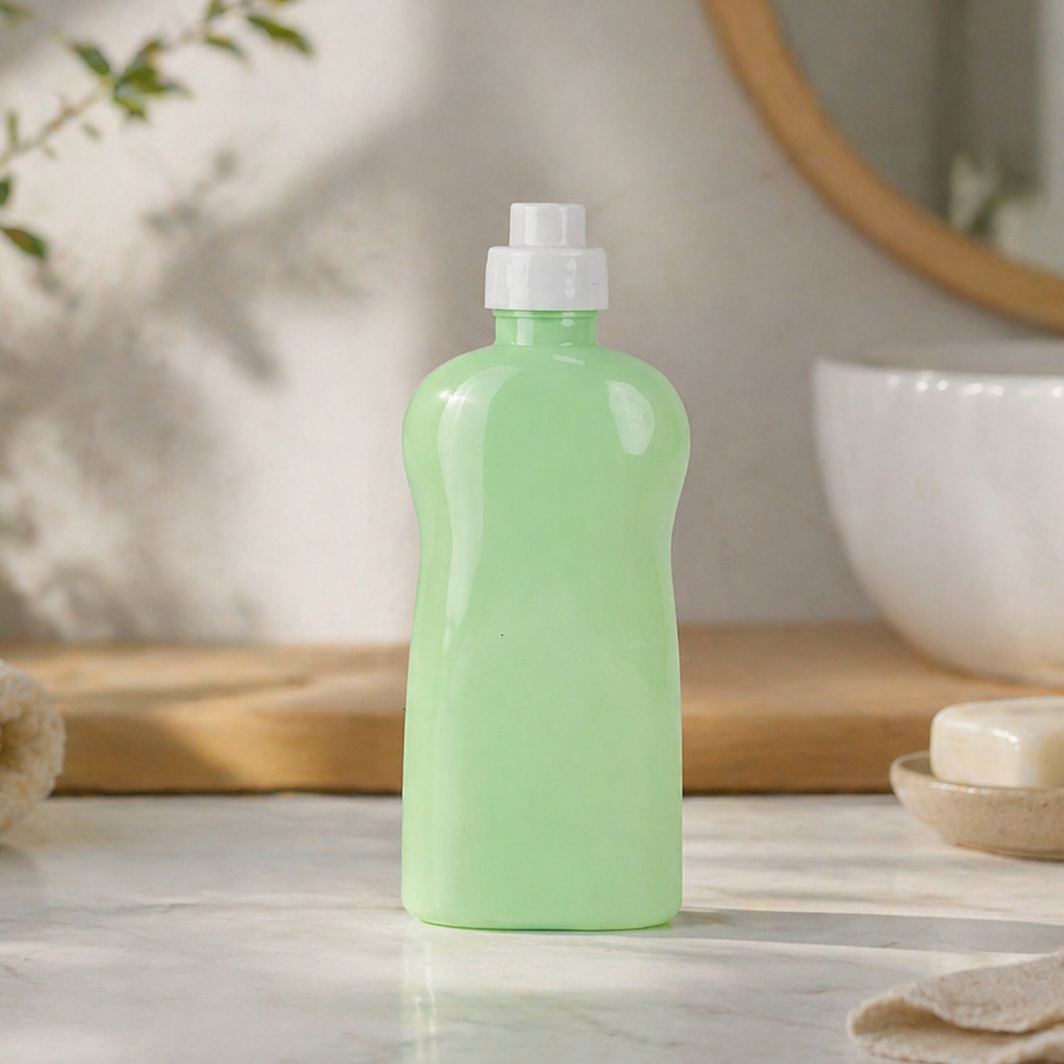 300ml HDPE Plastic Bottle for Facial Cleanser Hand Sanitizer Body Wash Daily Care Custom Color Cosmetic OEM
