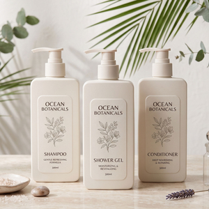 OEM/ODM Portable Toiletry Packaging for Cosmetic & Haircare Startups